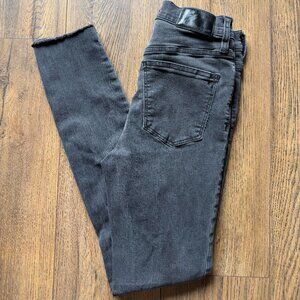 Madewell 9" Mid Rise Skinny Jeans – Black, Size 26